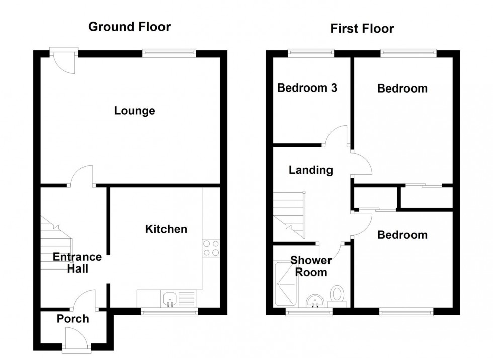 Floorplan for John Booth Close, Roberttown, Liversedge