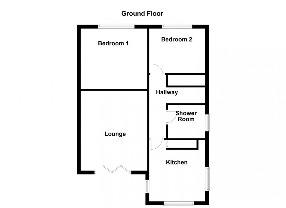 Floorplan for Cornmill Crescent, Liversedge