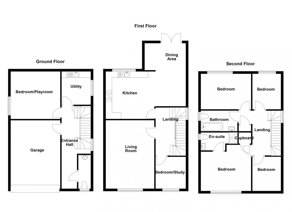 Floorplan for Rosemeade Court, Huddersfield