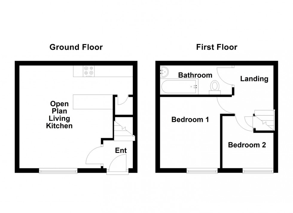 Floorplan for Nabcroft Lane, Crosland Moor, Huddersfield